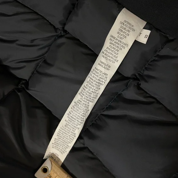 LL Bean Mens Baxter State Hooded Parka Coat Down Jacket Size XXL Reg Charcoal - Picture 10 of 16